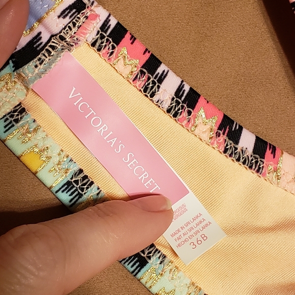 ‼️SOLD‼️⭐NWOT⭐ Victoria's Secret Pushup Bikini, L, 36B - Picture 5 of 10